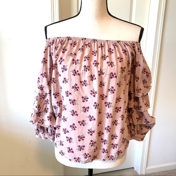AMERICAN EAGLE OUTFITTERS Floral Blouse—SZ. Med - Picture 2 of 15